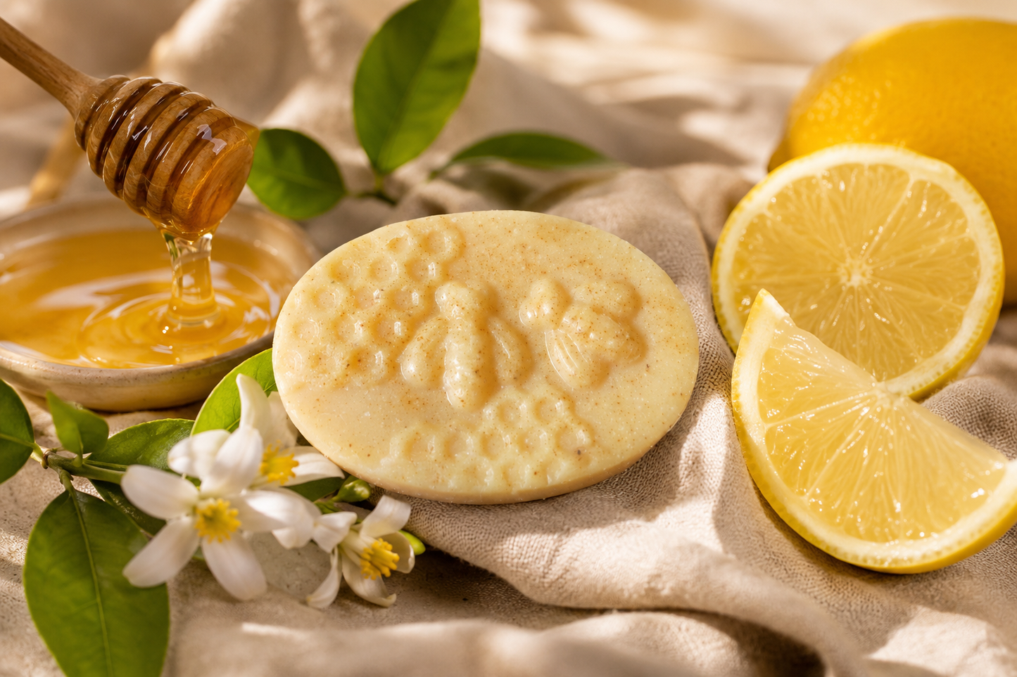 Honey Soap for Glowing Skin | Moisturizing & Nourishing Natural Face & Body Bar